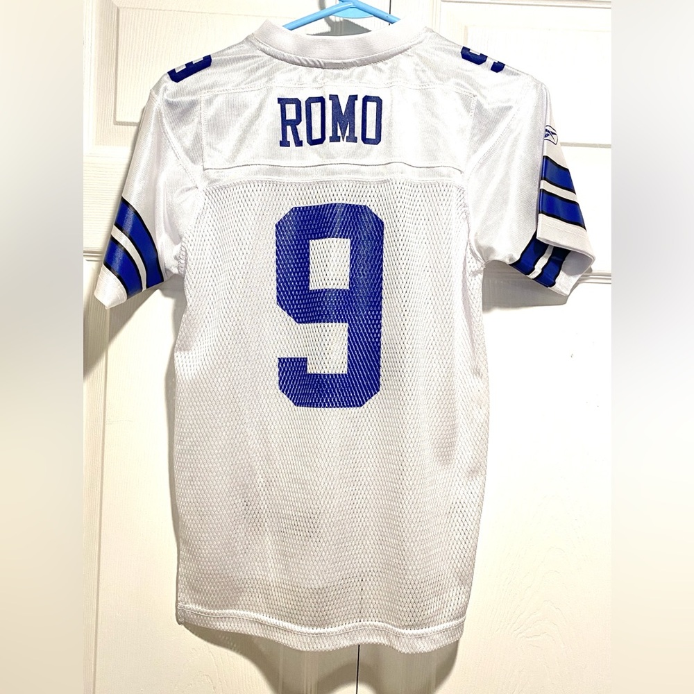 Reebok NFL Dallas Cowboys Romo Youth Football Jersey Size Medium